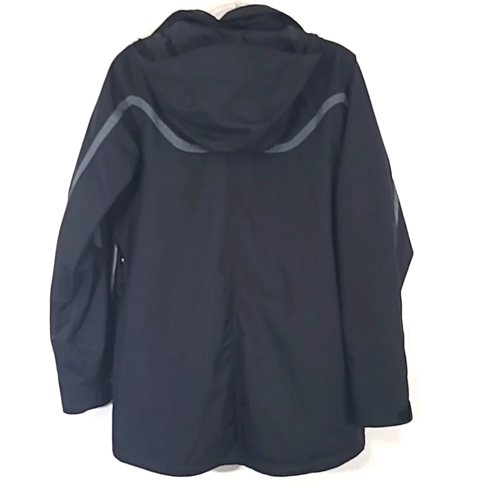 Columbia Interchange Men's Jacket #WM1043 Black/Gray, size Small
